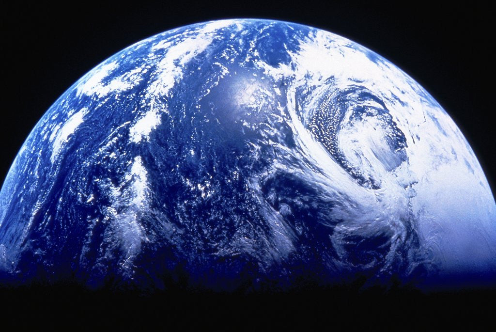 Detail of Planet Earth in Outer Space by Anonymous