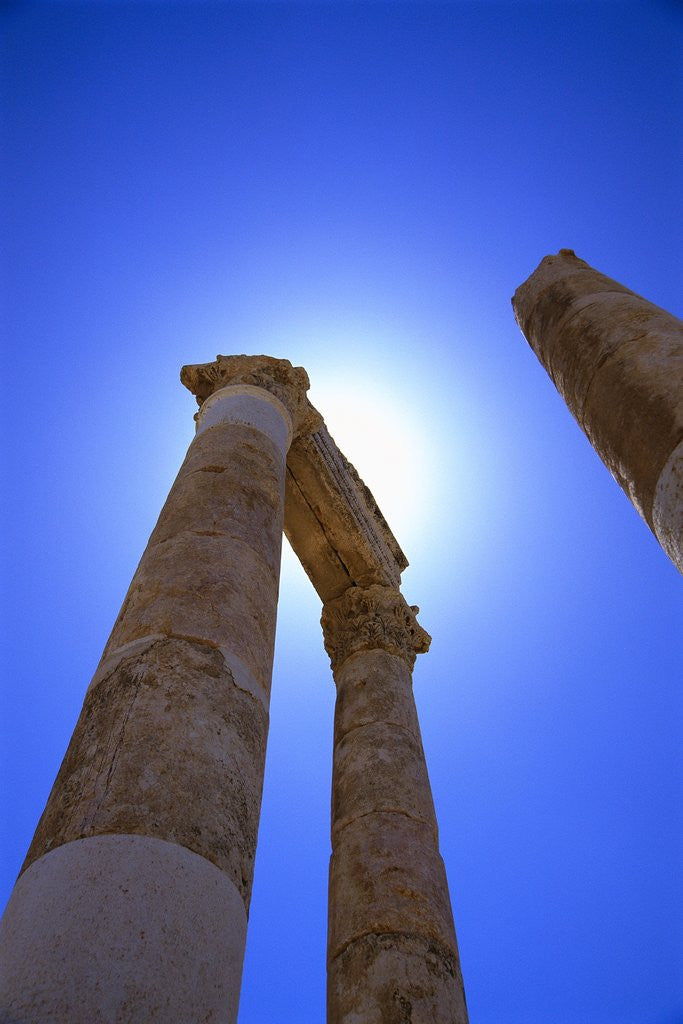 Detail of Columns Blocking Sun by Anonymous