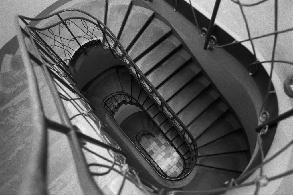 Detail of Spiral Staircase by Anonymous