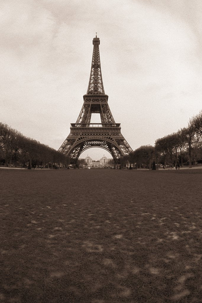 Detail of Eiffel Tower by Anonymous