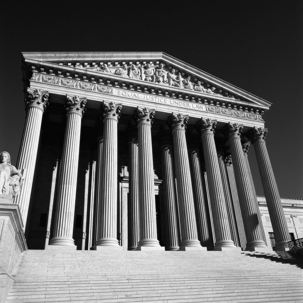 Detail of United States Supreme Court Exterior by Anonymous