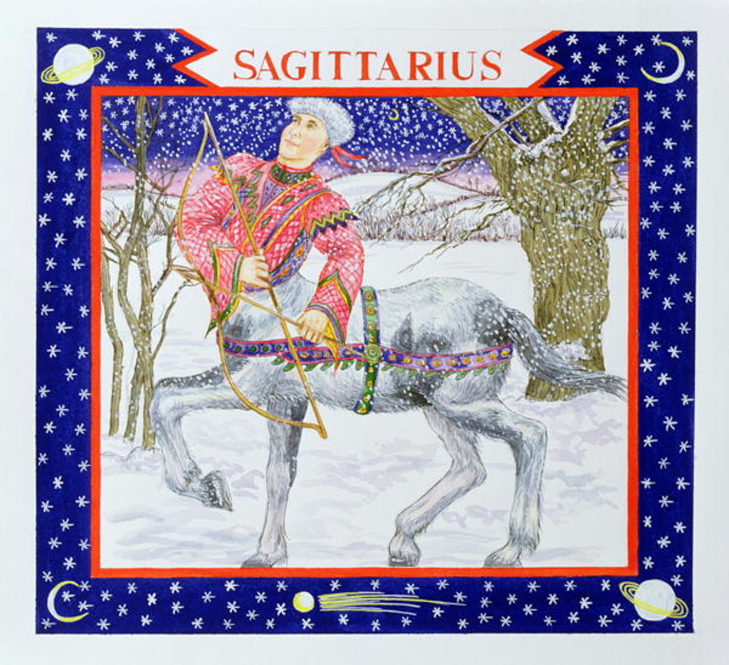 Detail of Sagittarius by Catherine Bradbury