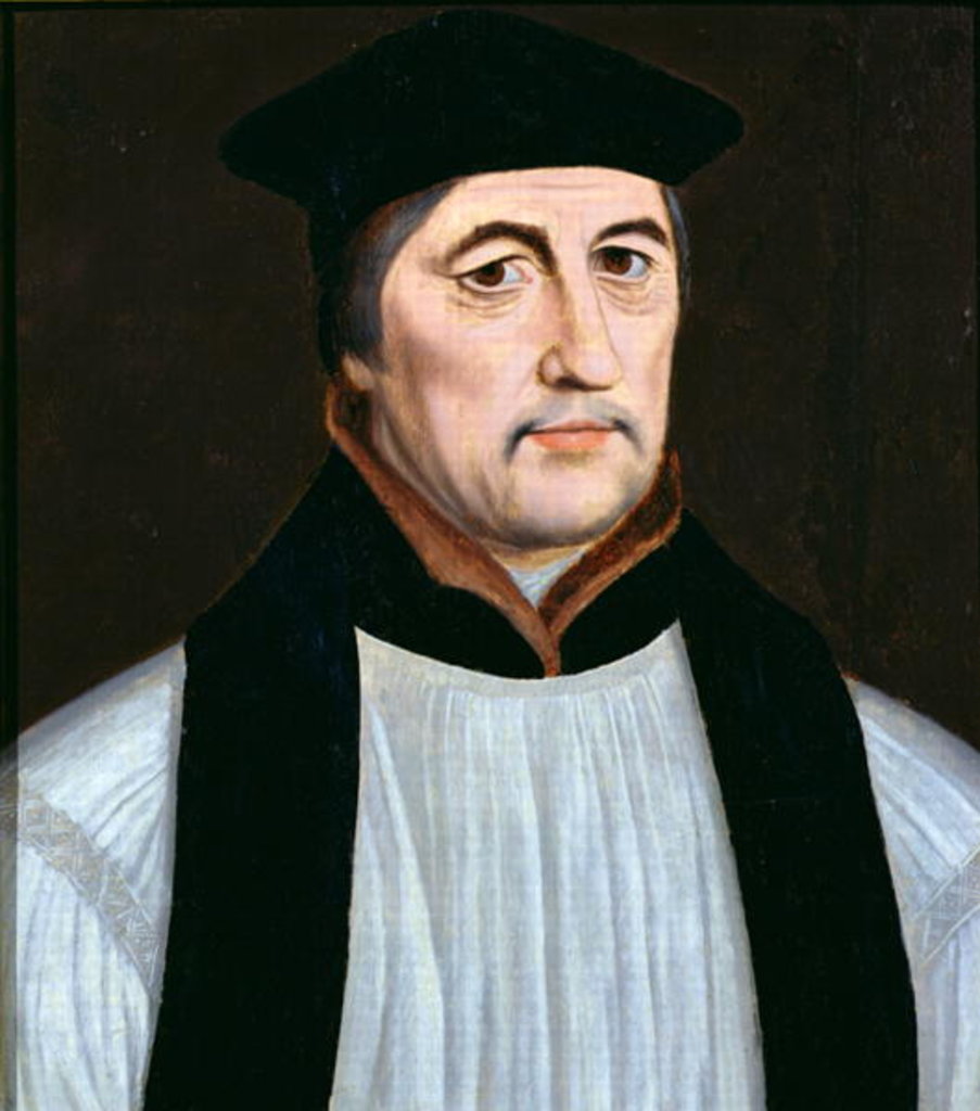 Detail of Portrait of Stephen Gardiner, Bishop of Winchester and Lord High Chancellor of England by English School