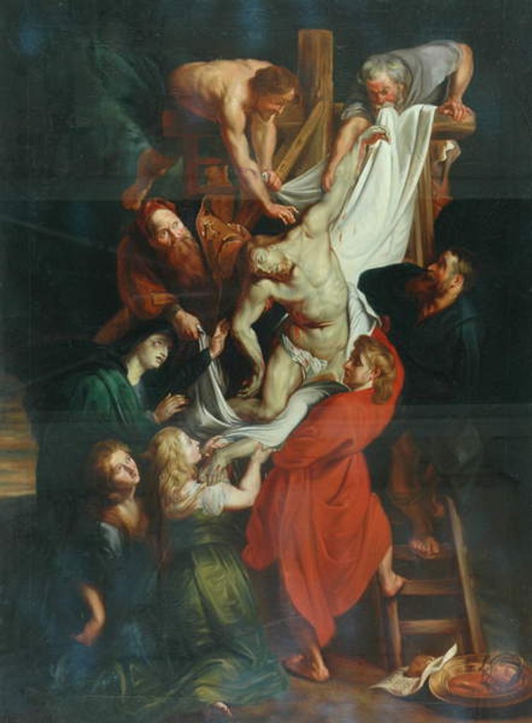 Detail of Descent From The Cross by John Henry Mols