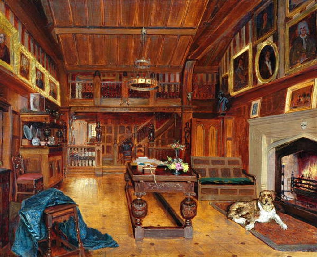 Detail of Shibden Hall, Housebody, 1877 by Henry Sykes