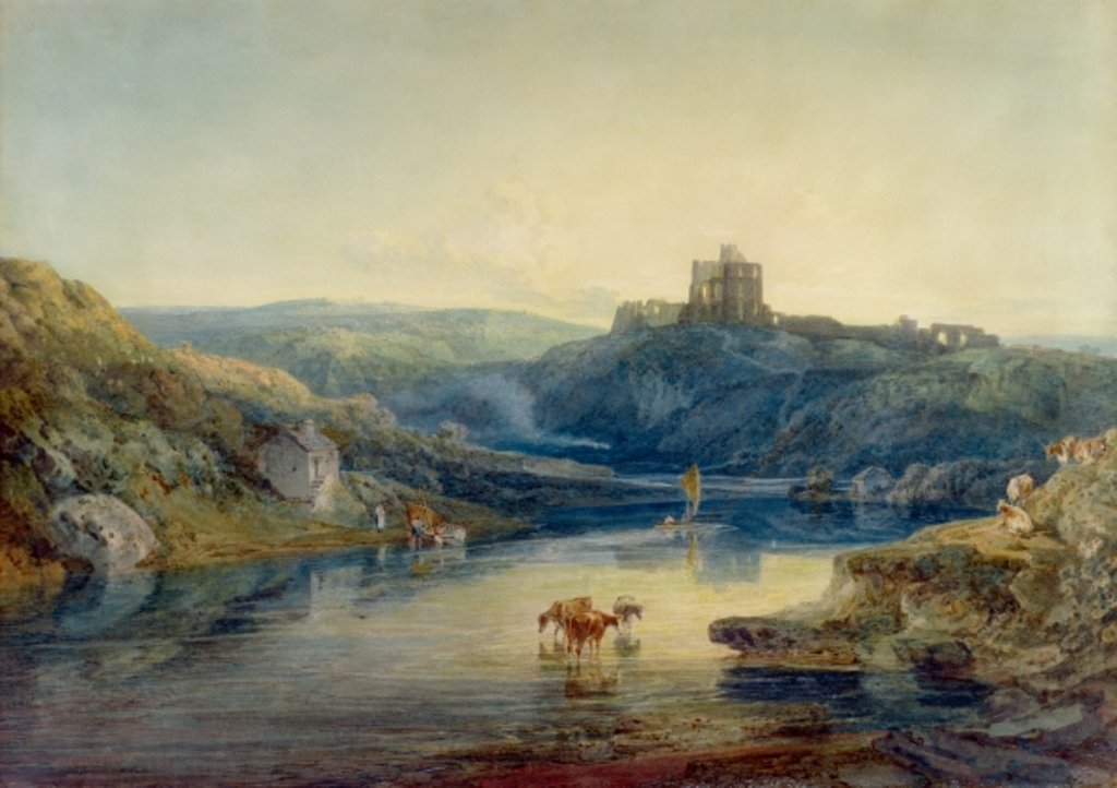 Detail of Norham Castle: Summer's Morn, 1798 by Joseph Mallord William Turner