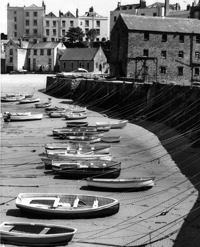 Detail of Tenby Harbour by Anonymous