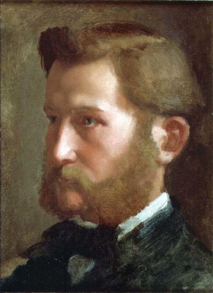 Detail of Portrait of Paul Valpincon, c.1868-72 by Edgar Degas