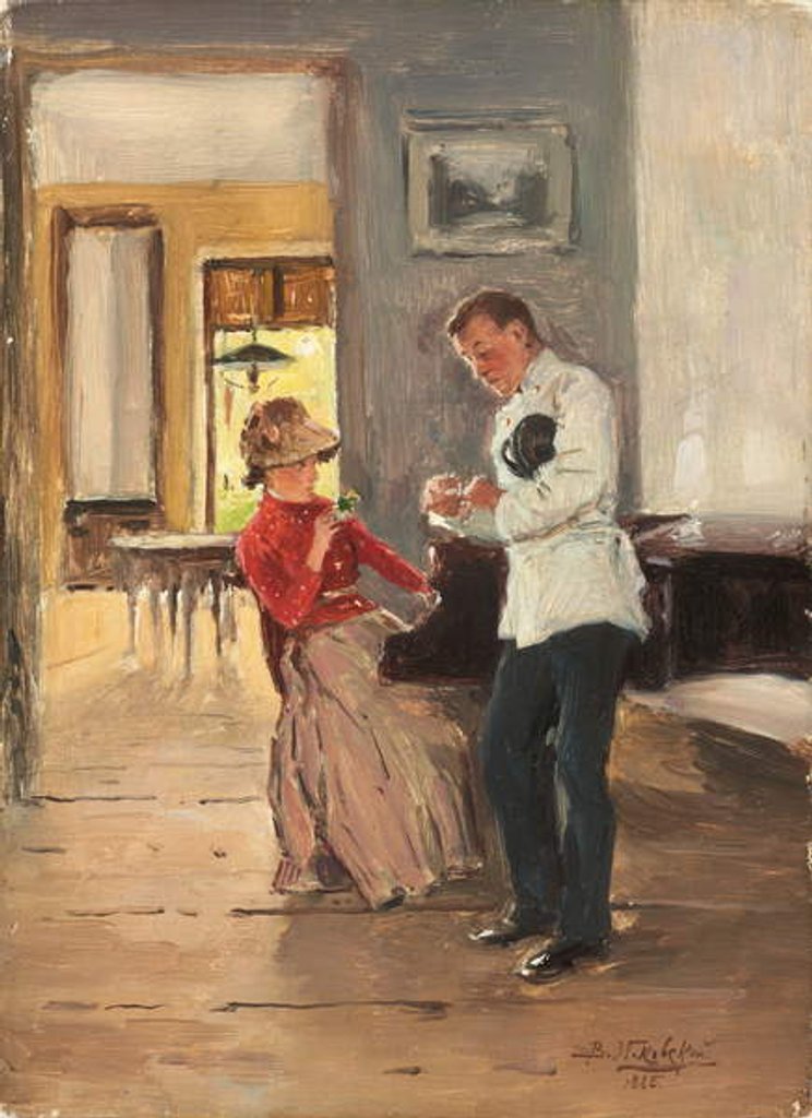 Detail of The Declaration, 1885 by Alexander Vladimirovich Makovsky