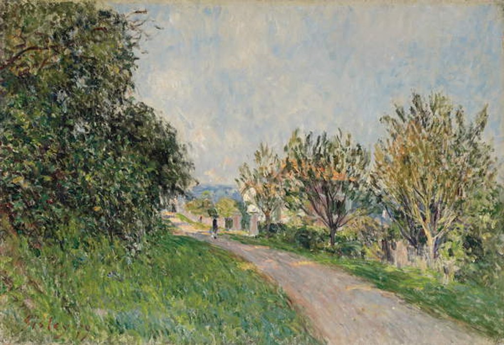 Detail of Path Near Sevres, 1879 by Alfred Sisley