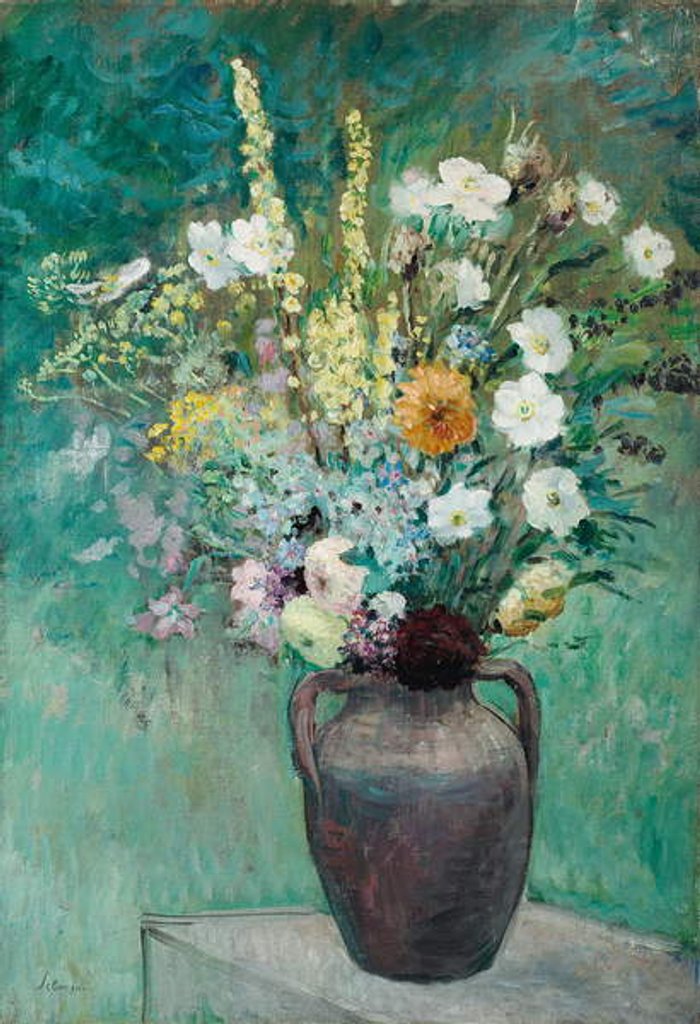 Detail of Vase of Flowers, c. 1913-1914 by Henri Lebasque