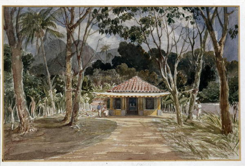 Detail of Caminho Velho, Rio de Janeiro, 1830 by Emeric Essex Vidal
