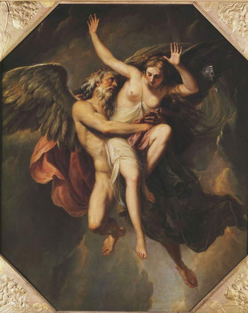 Detail of The Rape of Oreithyia by Giovanni Battista Cipriani