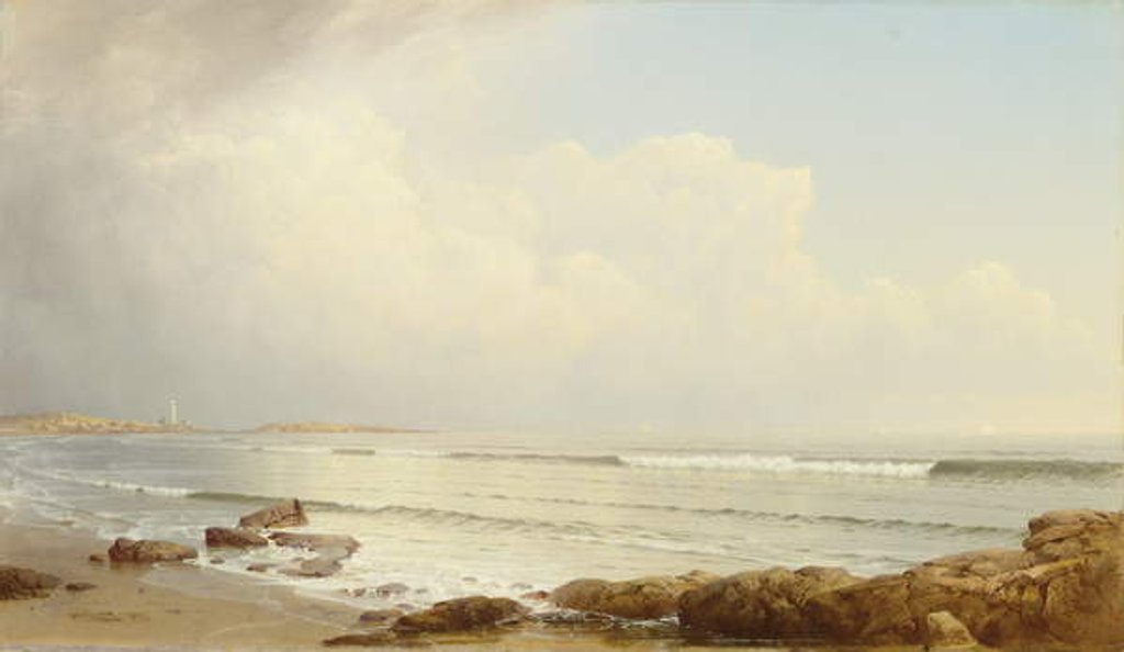 Detail of Coastal Scene, 1872 by William Trost Richards