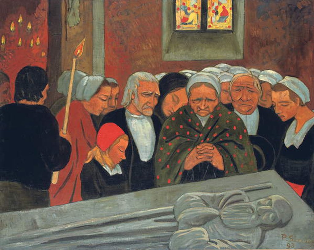 Detail of Devotion to Saint Herbot or The Pardon; Devotion a Saint Herbot, 1893 by Paul Serusier