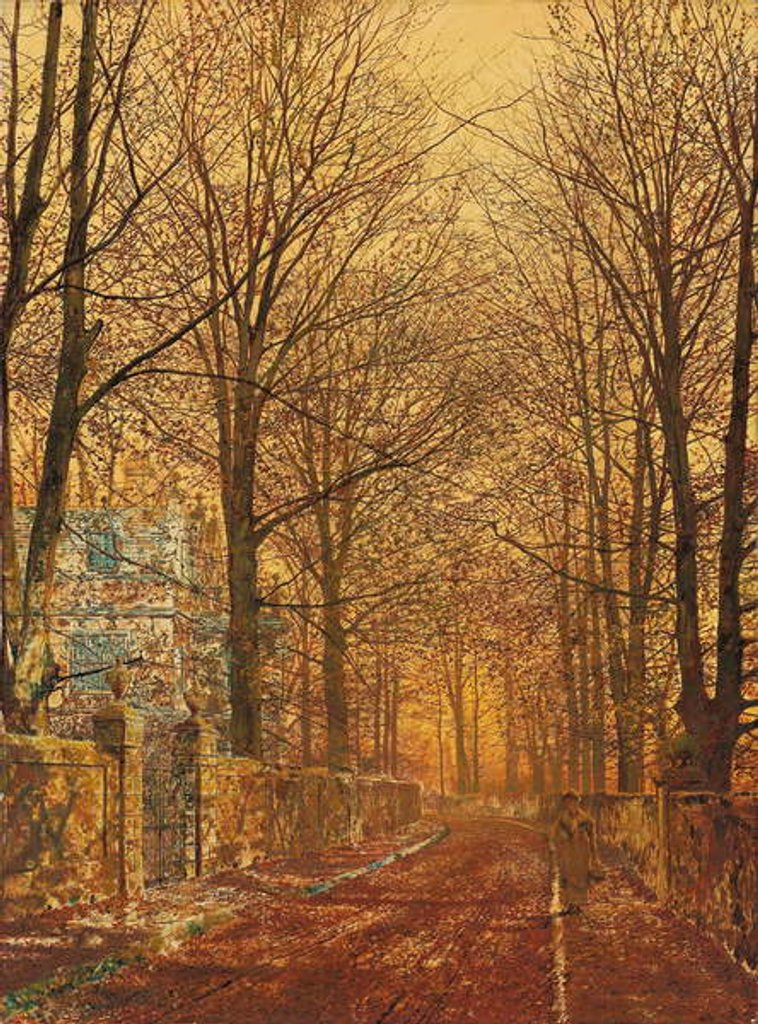 Detail of In the Golden Olden Time by John Atkinson Grimshaw