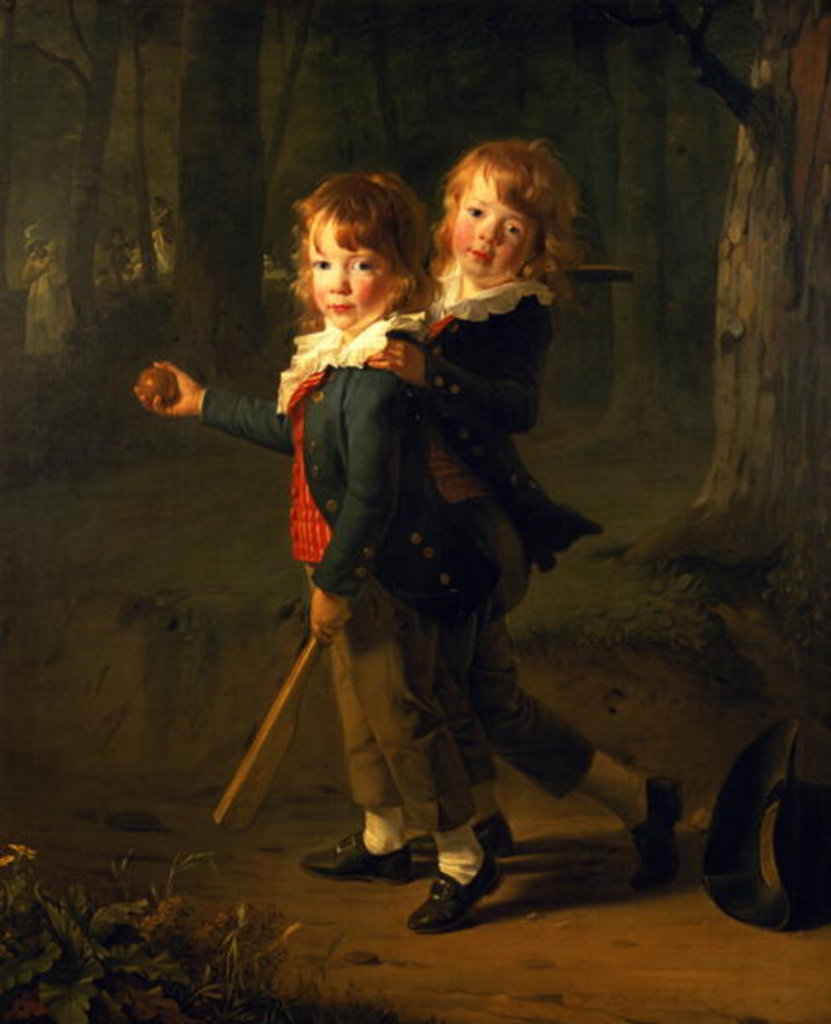 Detail of The Masters Foster by Henri-Pierre Danloux