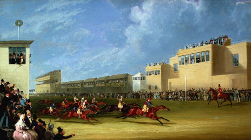 Detail of The Ascot Gold Cup, 1834 by James Pollard