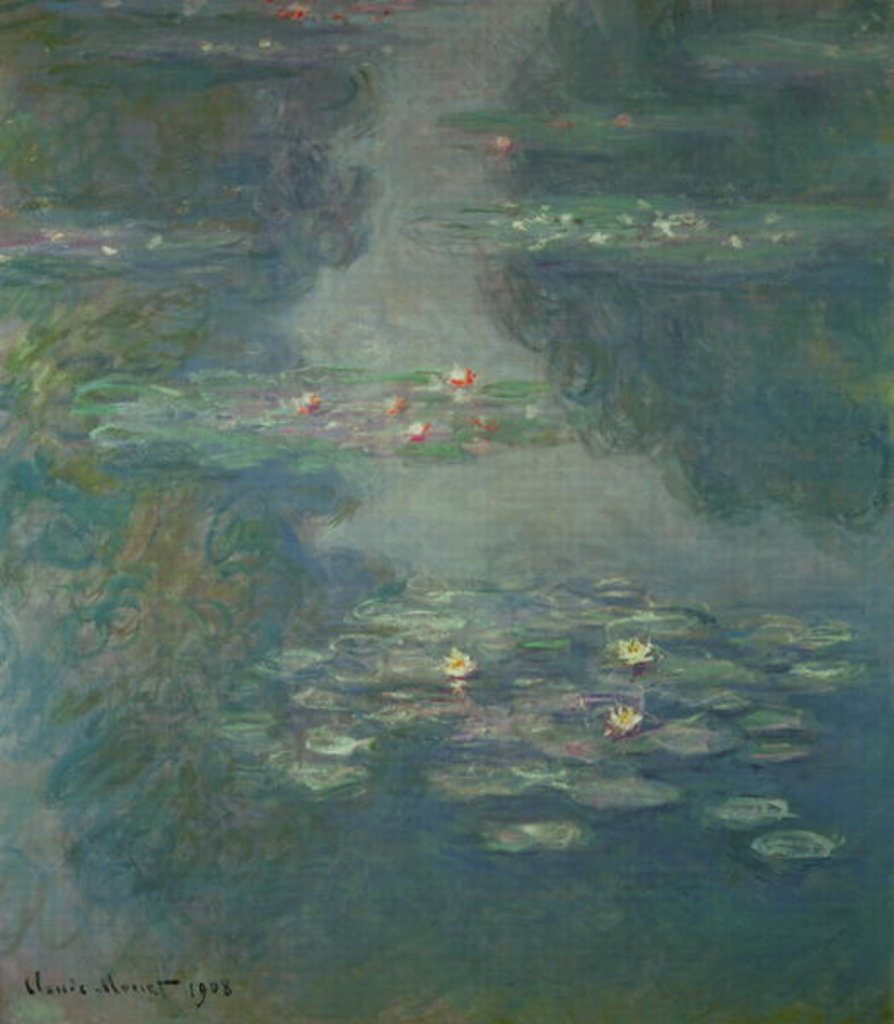 Detail of Waterlilies, 1908 by Claude Monet