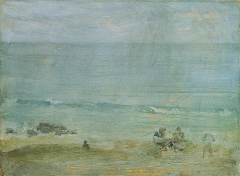 Detail of By the Shore, St. Ives by James Abbott McNeill Whistler