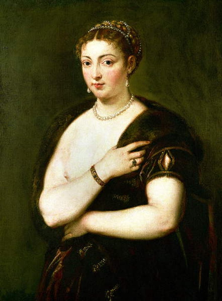 Detail of Portrait of a young lady by Peter Paul Rubens
