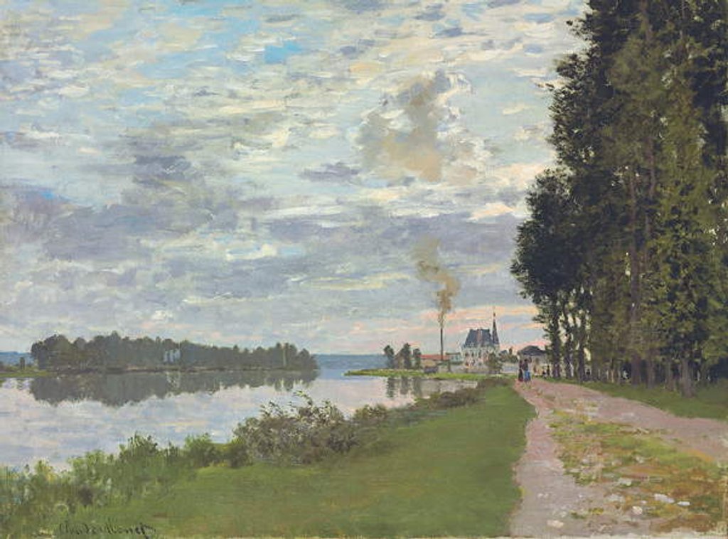 Detail of Le Promenade d'Argenteuil, 1872 by Claude Monet