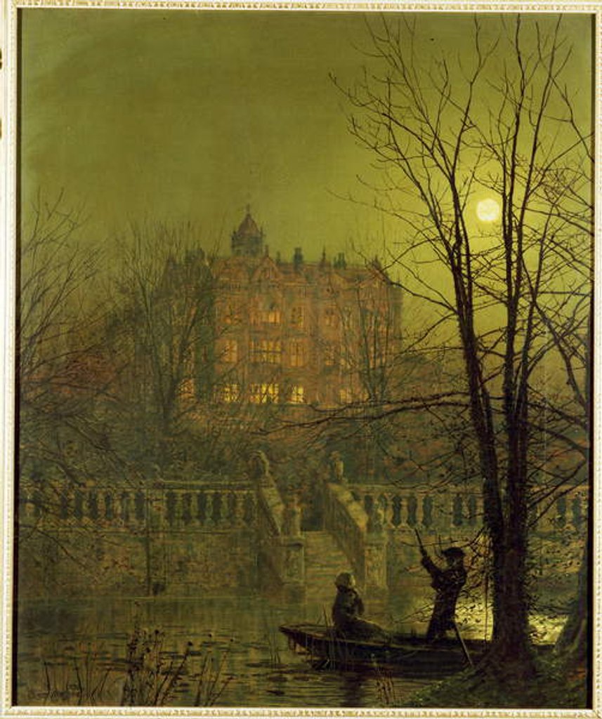 Detail of Under the Moonbeams, 1882 by John Atkinson Grimshaw