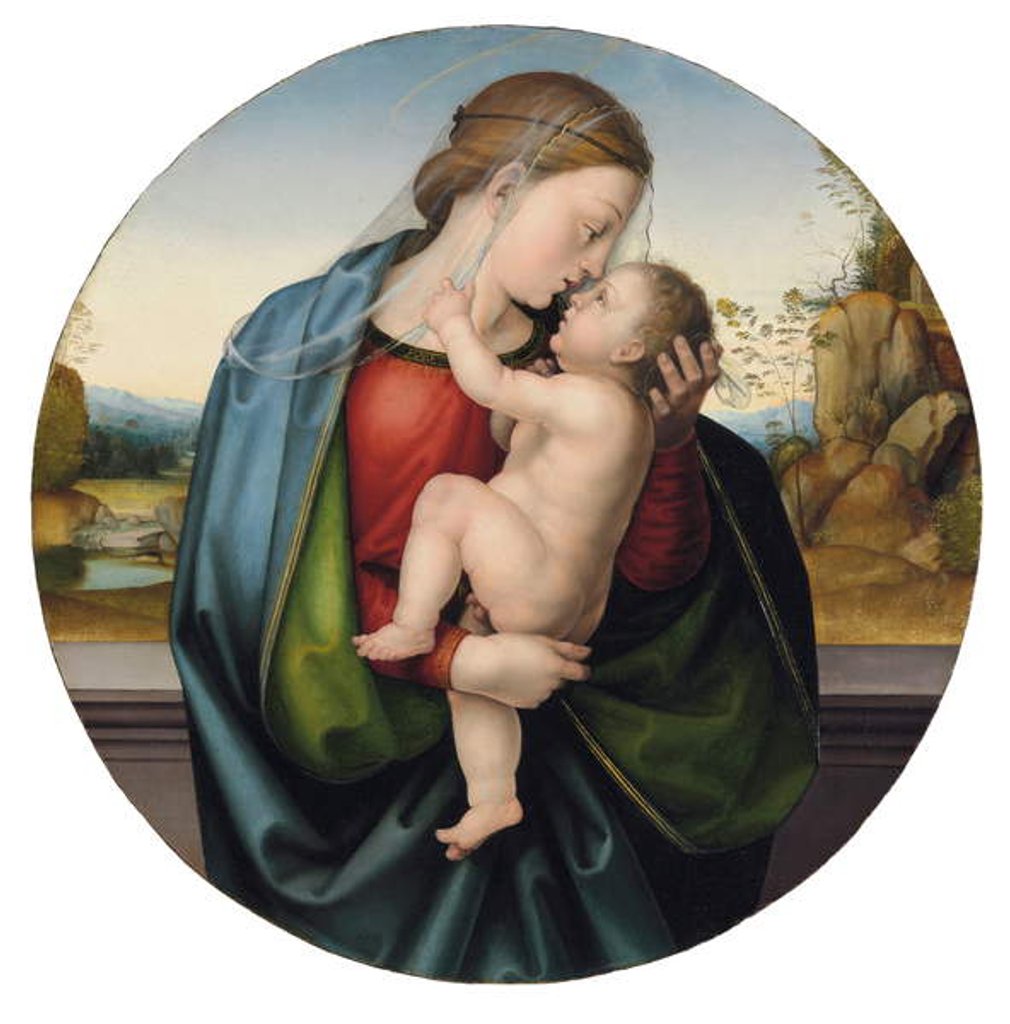 Detail of The Madonna and Child by Fra Bartolomeo