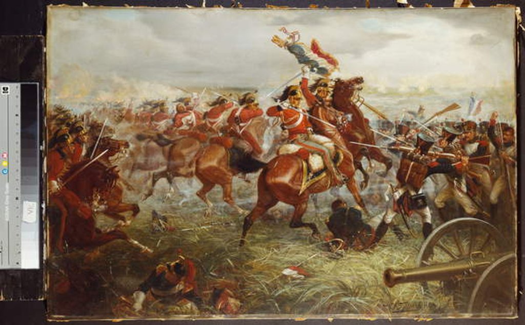 Detail of Capture of the Eagle, Waterloo, 1898 by William Holmes Sullivan