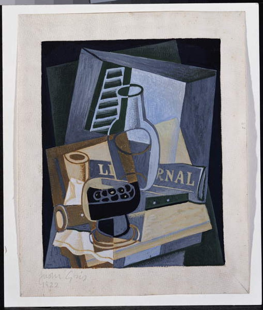 Detail of Still Life in Front of a Window, 1922 by Juan Gris