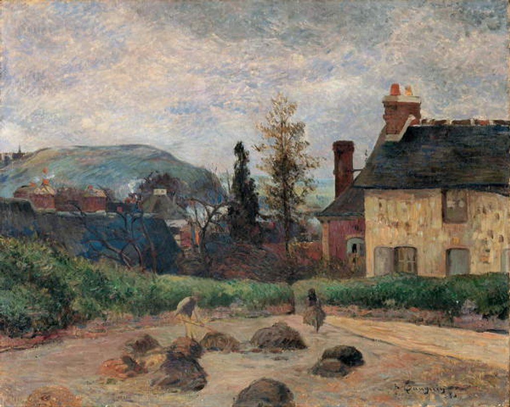 Return from the Harvest, 1884 by Paul Gauguin