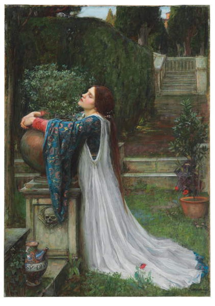 Detail of Isabella and the Pot of Basil, 1907 by John William Waterhouse