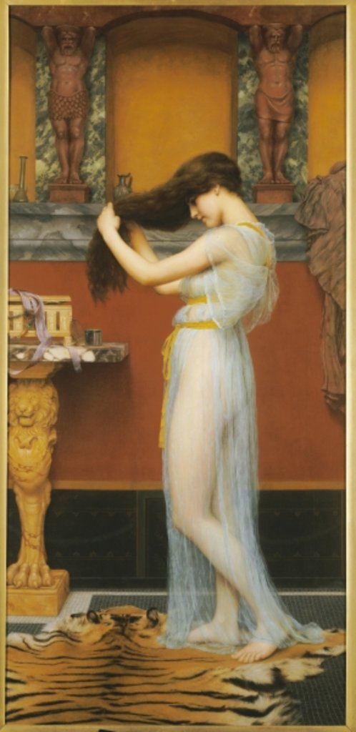 Detail of The Toilet, 1900 by John William Godward