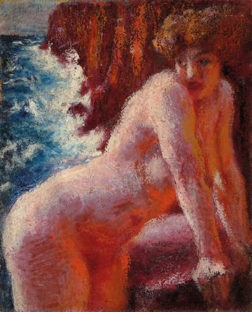 Detail of Baigneuse à la mer, c.1898-1900 by Roderic O'Conor