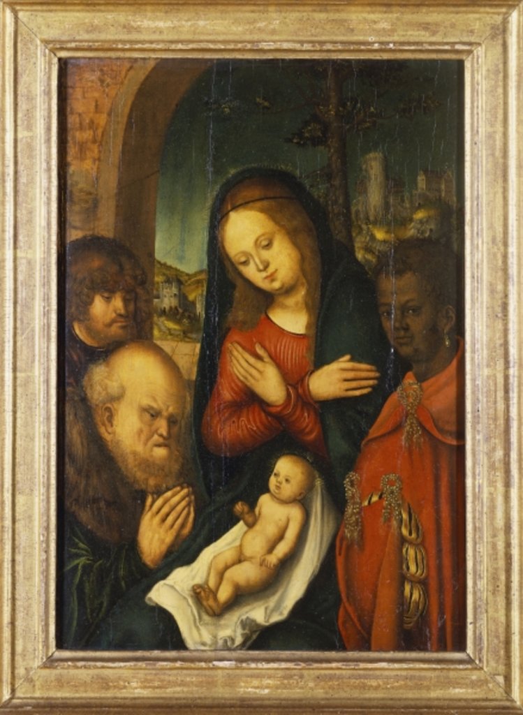 The Adoration of the Kings by Lucas The Elder Cranach