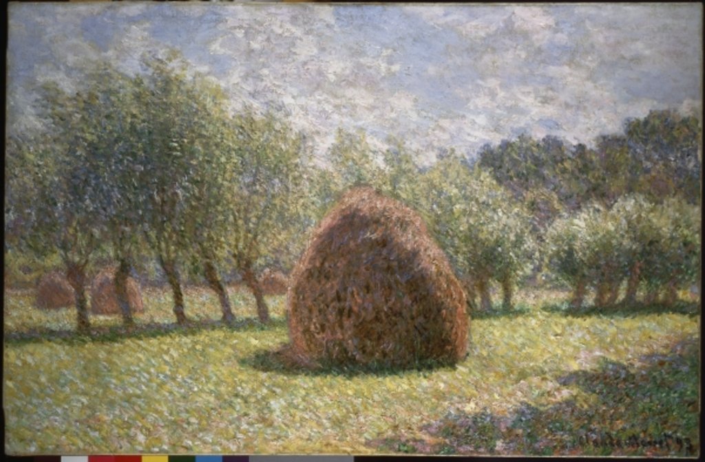Detail of Haystacks at Giverny, 1893 by Claude Monet