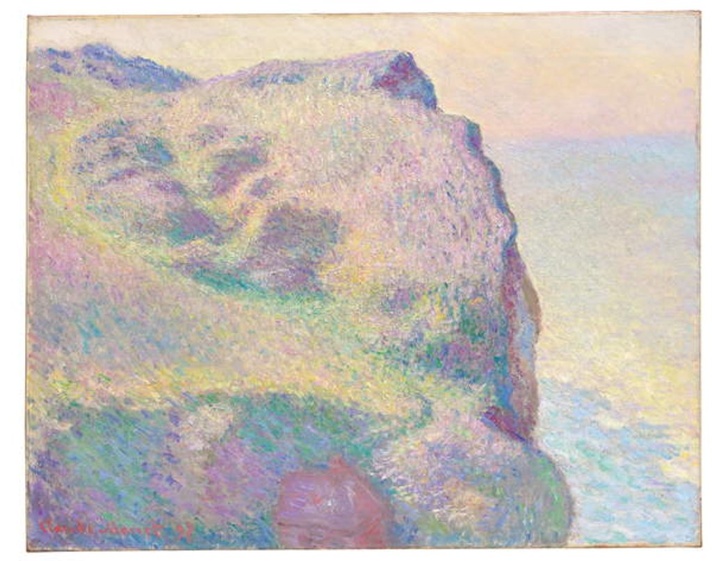 Detail of La Pointe du Petit Ailly, 1897 by Claude Monet