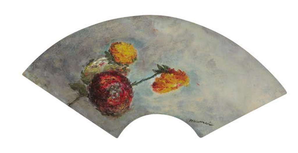Dahlias, 1881 by Edouard Manet