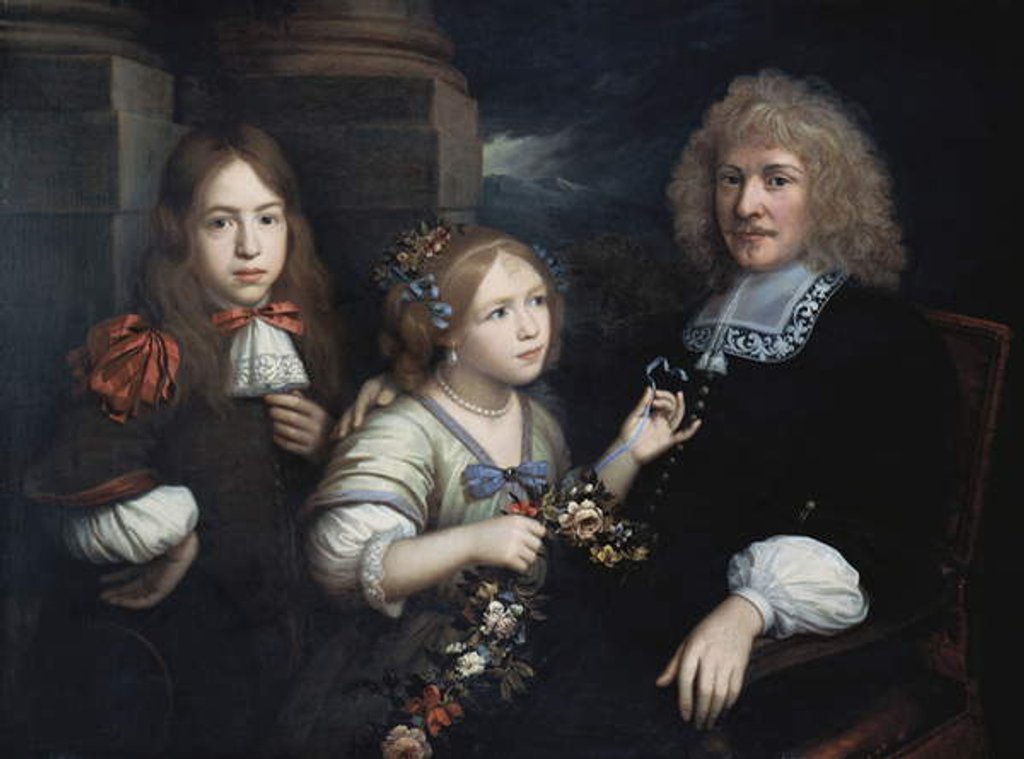 Detail of A Family Group by Pierre Mignard