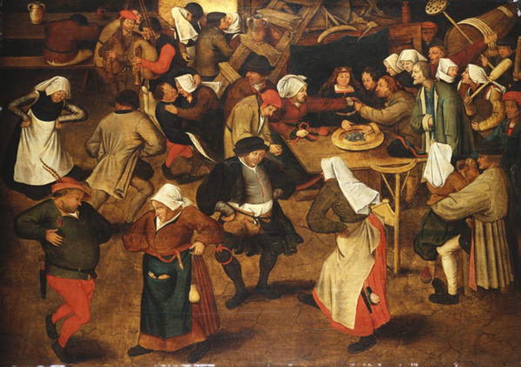 Detail of The Wedding Dance by Pieter the Younger Brueghel