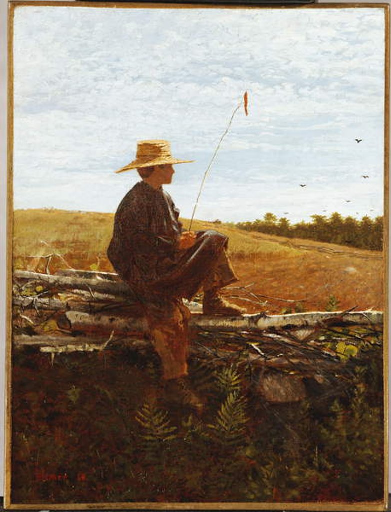 Detail of On Guard, 1864 by Winslow Homer