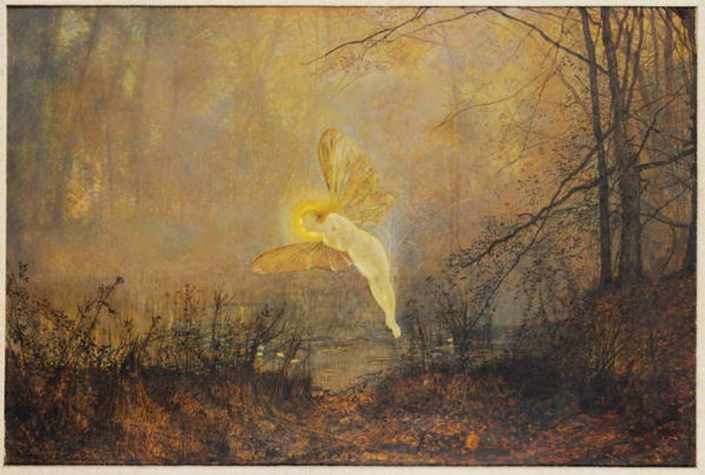 Detail of Midsummer Night, or 'Iris', 1876 by John Atkinson Grimshaw