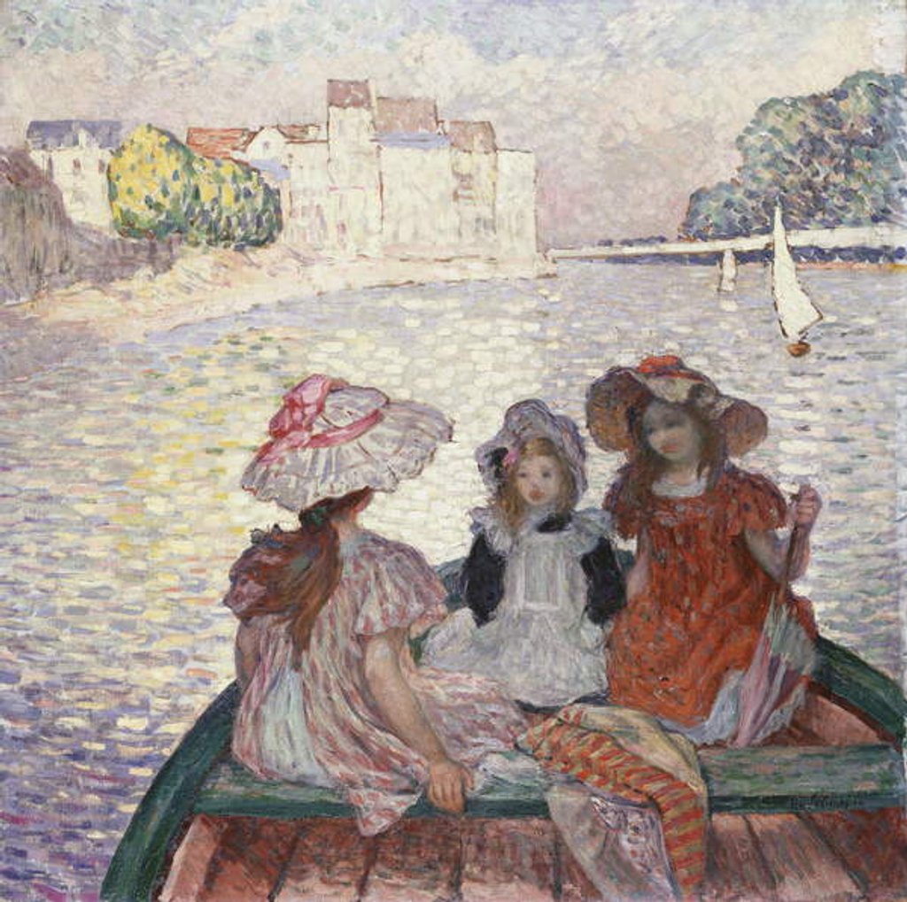 Three Girls in a Boat by Henri Lebasque