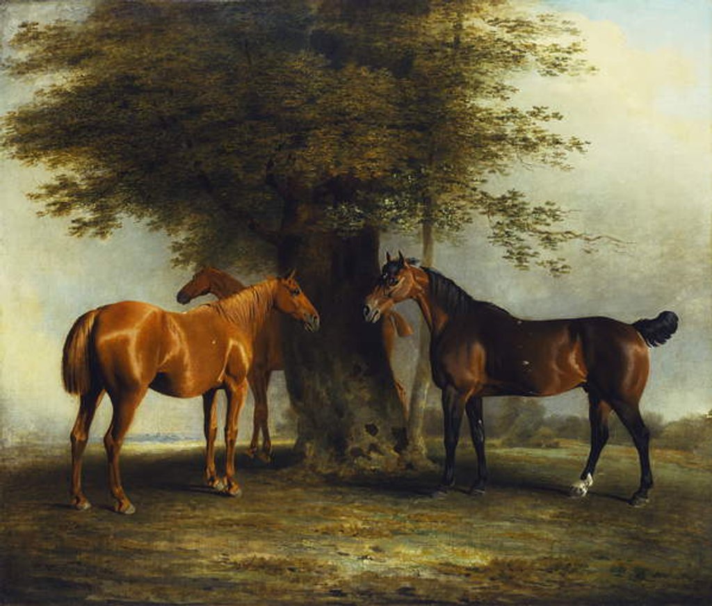 Detail of Hunters at Grass, 1801 by Benjamin Marshall