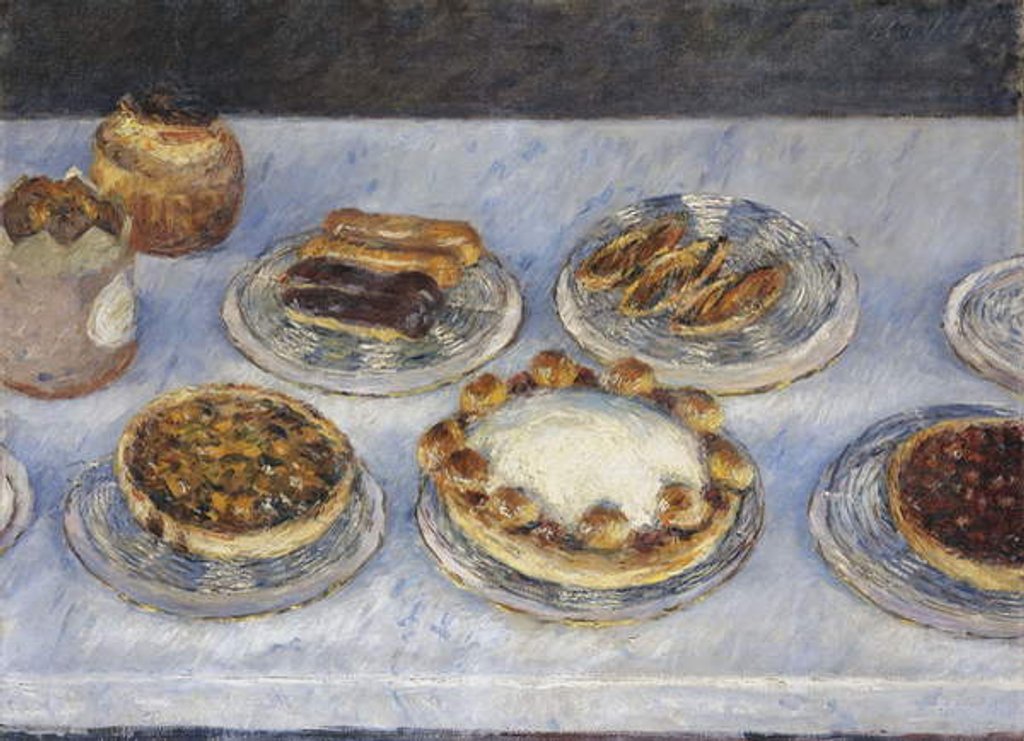 Detail of Cakes, 1881 by Gustave Caillebotte