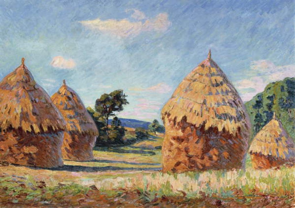 Detail of Haystacks, c.1886 by Jean Baptiste Armand Guillaumin