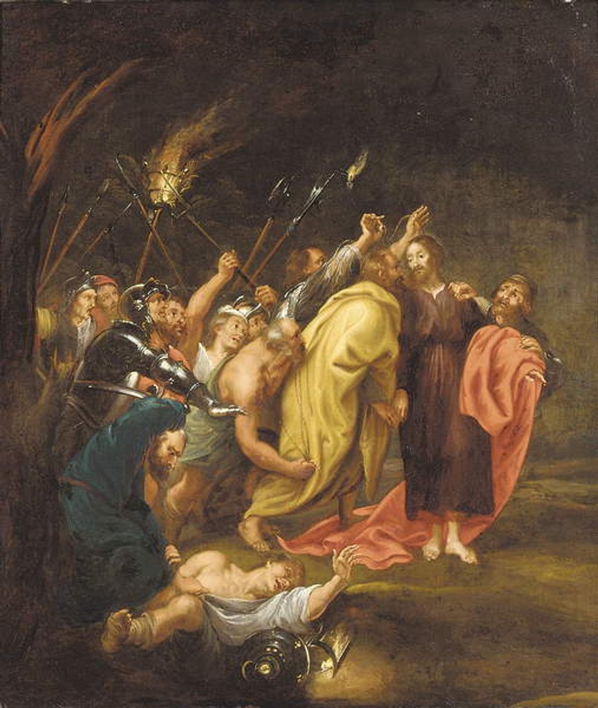 The Arrest of Christ by Anthony van (after) Dyck