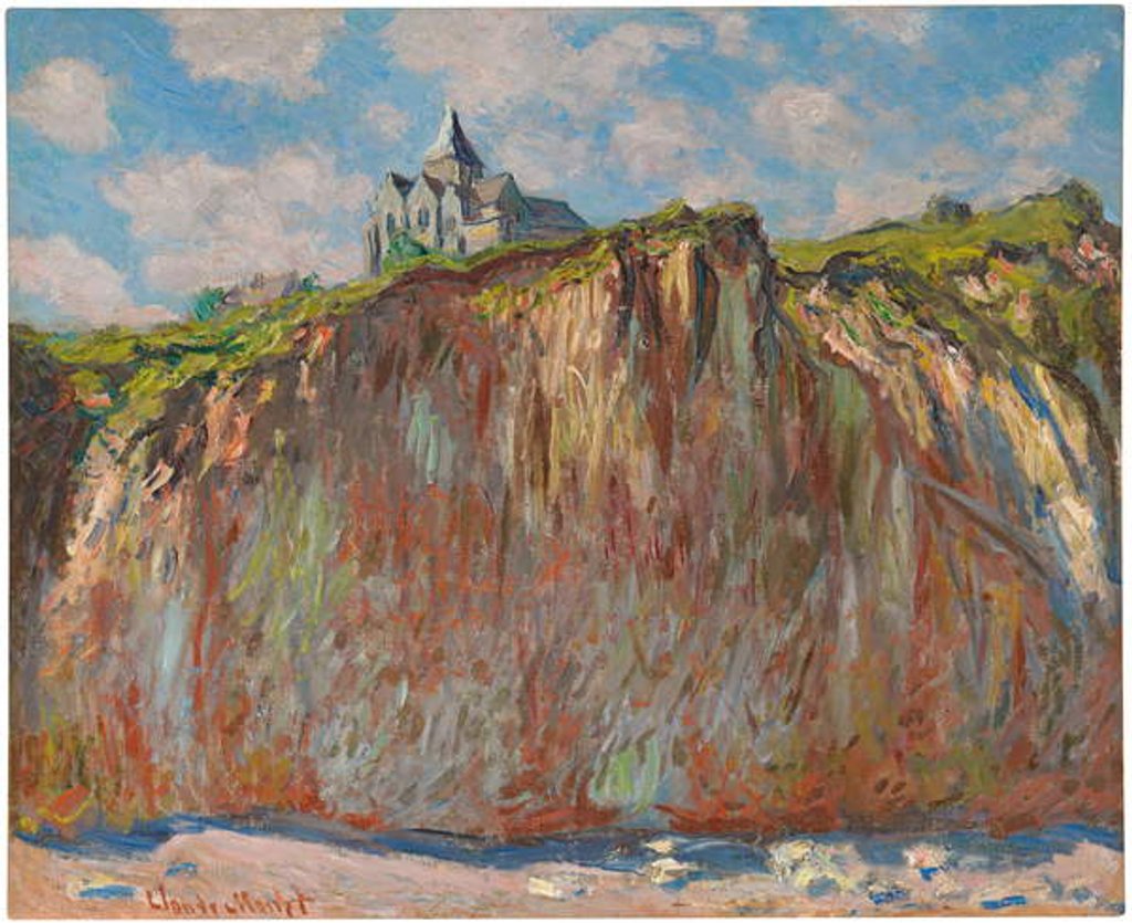 Detail of Church at Varengeville, Morning Effect, 1882 by Claude Monet