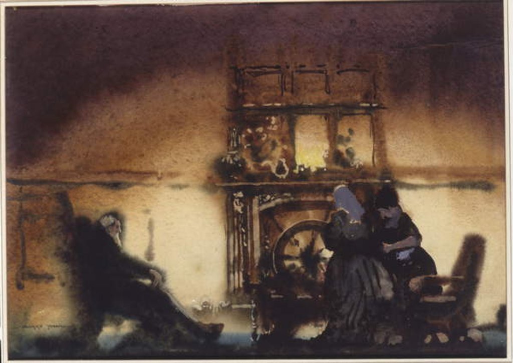 Detail of Asleep by William Blamire Young