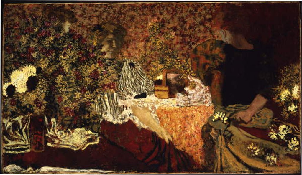 Detail of The Dressing Table, 1895 by Edouard Vuillard